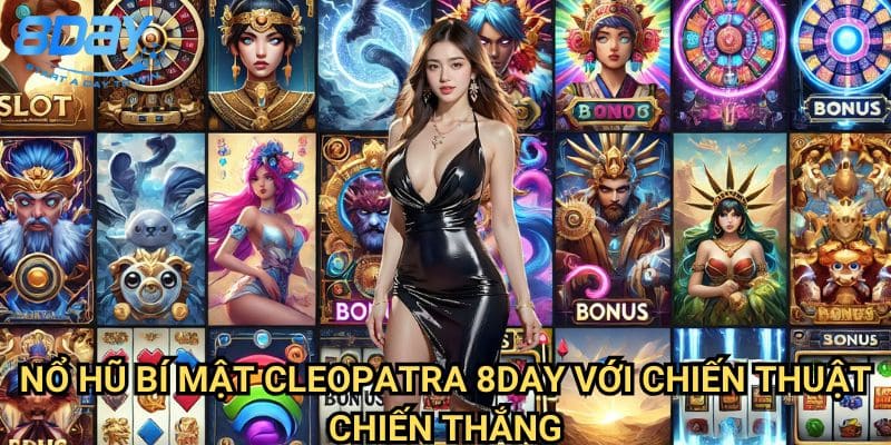 Nổ Hũ Bí Mật Cleopatra 8day: Khám Phá Kho Báu Ai Cập Cổ Đại 3 Nổ Hũ Bí Mật Cleopatra 8day Với Chiến Thuật Chiến Thắng